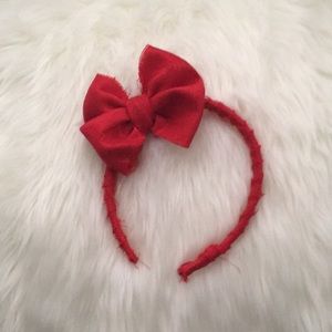 Head band bow